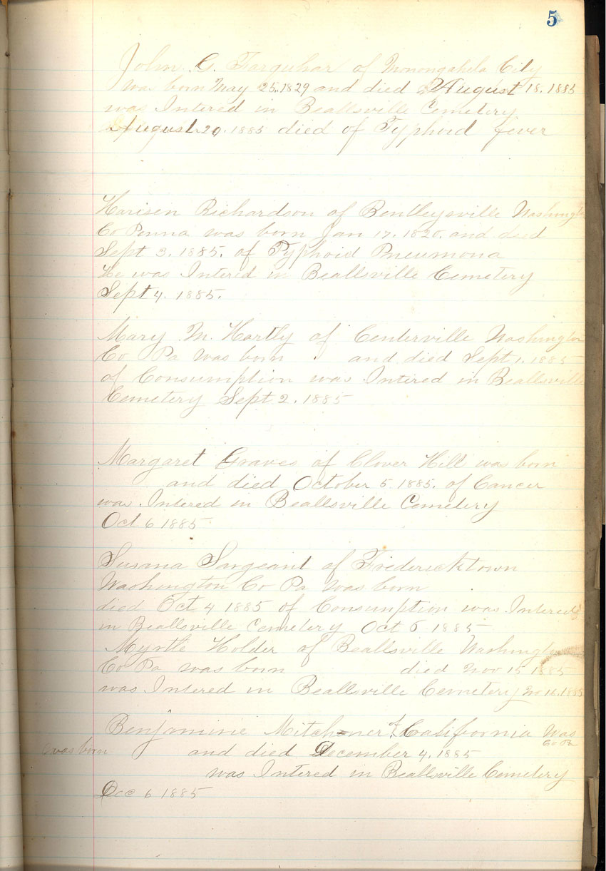 minute book